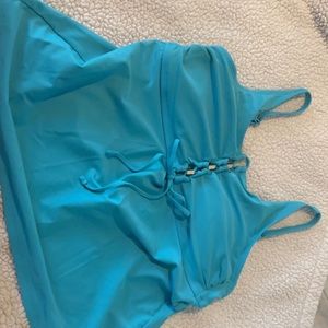 Light blue bathing suit